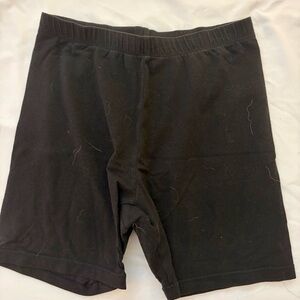 Black Women's Bike Shorts